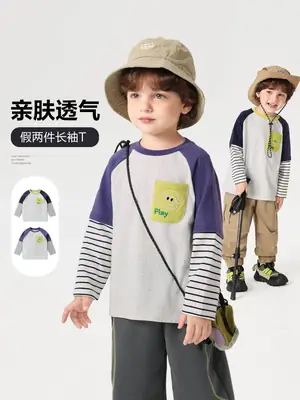 Right-Hand European Style Boys T-Shirt Spring 2026