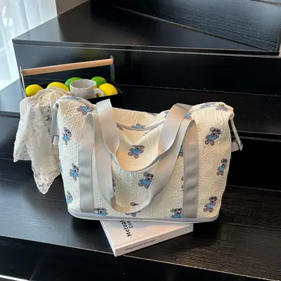Cute Floral Travel Bag for Students & Maternity