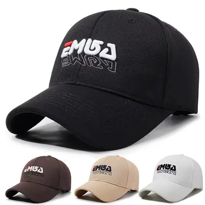 Women's Beige EMOJI Baseball Cap Large