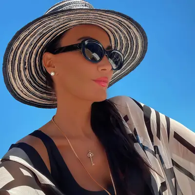 New Retro Black Oval Sunglasses for Women