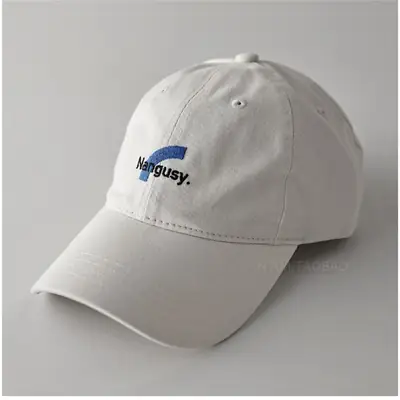 Blue Embroidered Unisex Baseball Cap