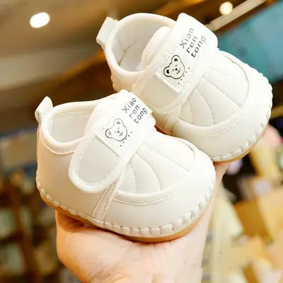 Baby Shoes Soft Sole Non-Slip Beginner Baby Shoes 0-1 Years Old Toddler Shoes Spring & Fall New Breathable Cartoon