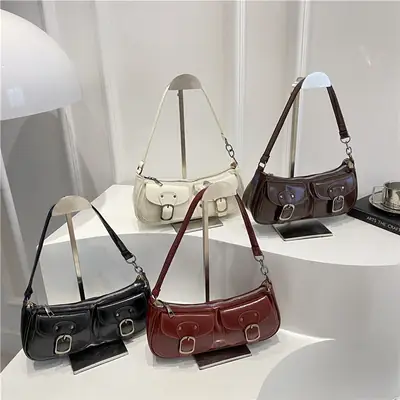 Personalized Commuter Bag 2025 New Summer Brown Black White
