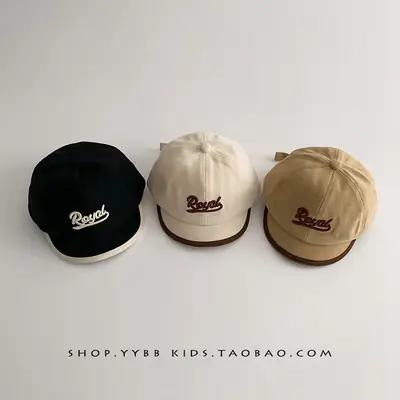 Korean Style Duck Cap for Boys Girls Autumn Winter Windproof