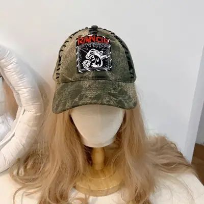 American Baseball Cap Punk Hip-Hop Rock Dark Gothic Subculture