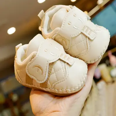 Baby Shoes Soft Sole Non-Slip Spring & Fall New Beginner Baby Shoes 0-1 Years Old Toddler Shoes Cartoon Breathable