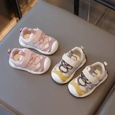 Toddler Shoes Baby Shoes Lightweight 2025 Autum New Men's Non-Slip Soft Bottom Baby Functional Shoes Women's Stable Shoes