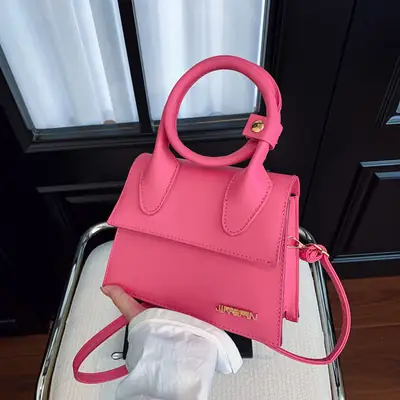 Pink Women's Crossbody Bag 2025 Korean Style