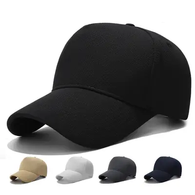 Glossy Baseball Cap Unisex Large Sun Protection