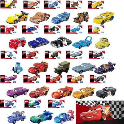 Authentic Tomy Cars3 Cars Lightning Mcqueen Miniature Mini Alloy Toy Car