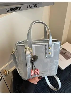 Light Gray Crossbody Bag for Women 2025 New Arrival