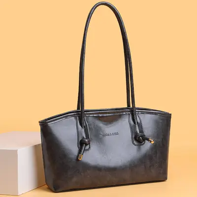 Black Crossbody Shoulder Bag for Women New 2025