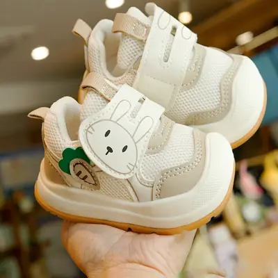 Cute Bunny Toddler Shoes 1-2Yrs Soft Sole Non-Slip