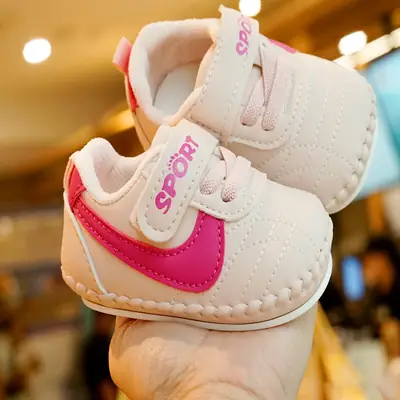 Baby Shoes Soft Sole Non-Slip Beginner Baby Shoes 0-1 Years Old Toddler Shoes Spring & Fall New Style Breathable Anti-Falling