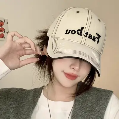 2026 Unisex Embroidered Baseball Cap with Wide Brim