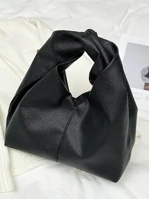 Pink Pleated Shoulder Bag for Women luggage and leather goods