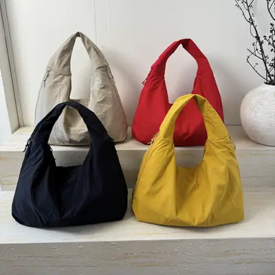 Women's Large Capacity Lazy Style Shoulder Bag Canvas Tote 2025