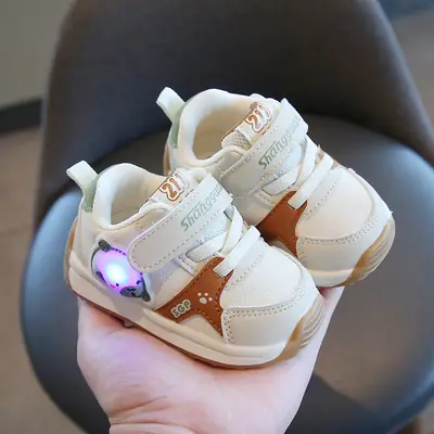 Baby Toddler Shoes 2025 Spring & Fall New Baby Shoes Boys Key Shoes Soft Sole Girls Functional Shoes 1 to 2 Years Old