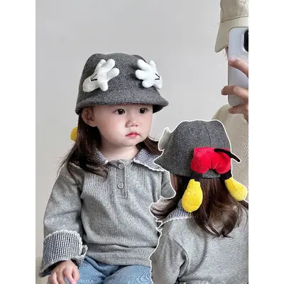 Baby Warm Wool Hat for Kids Autumn Winter