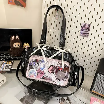 Anime Design Crossbody Bag for Women Large Capacity