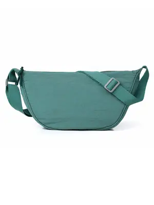 Green Korean Style Crossbody Bag Large Capacity