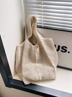 2026 Woolen Knit Shoulder Bag for Women