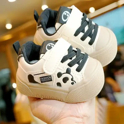 Toddler Shoes, Beginner Baby Shoes, 1-2 Years Old, Spring & Fall New Baby Shoes, Soft Sole, Non-Slip, Breathable Cartoon
