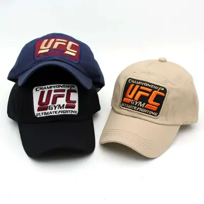 UFC Embroidered Cotton Baseball Caps for Men Women