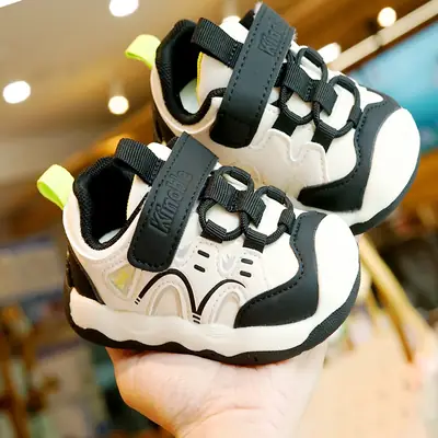 Toddler Shoes, Beginner Baby Shoes, 1-2 Years Old, Spring & Fall New Baby Shoes, Soft Soles, Non-Slip, Breathable and Anti-Falling