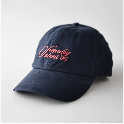 Purple Letter Embroidered Baseball Cap for Men Women