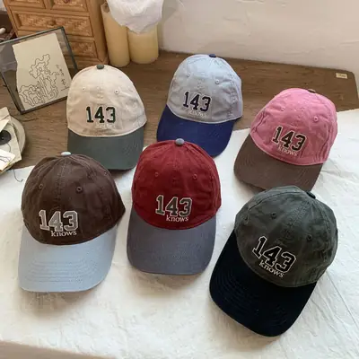 Pink 143 Known Baseball Cap for Girls
