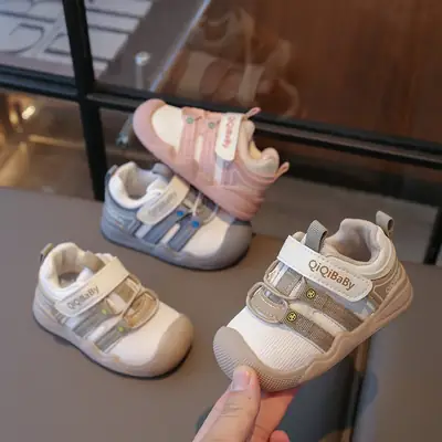Baby Toddler Shoes for Boys, Spring and Autum Baby Shoes, Soft Sole Non-Slip Shoes for Girls Aged 1 to 3 Years Old, Breathable Functional Shoes for Kidsren