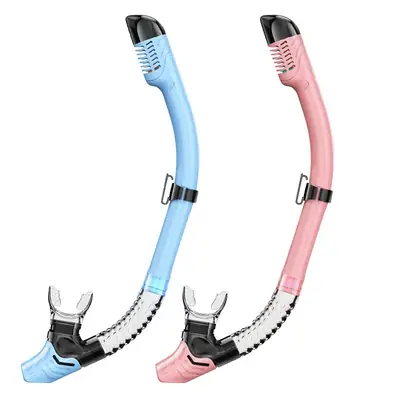 Source Factory Adult Snorkel Snorkeling Full Dry Diving Respirator Underwater Swimming Equipment in Various Colors