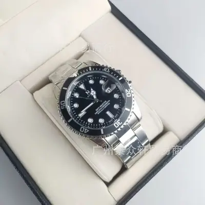 Laojia Water Ghost Men's Watch Black Water Ghost New Calendar Watch Men's Business Quartz Watch Cross-Border Hot Sale Foreign Trade