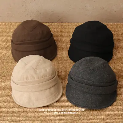 Japanese Retro Newsboy Cap Women Autumn Winter High Quality
