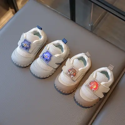 Children's Casual Toddler Shoes 2025 Summer Sandals Baby Soft Sole Non-Slip Beginner Baby Shoes Fashion Shoes