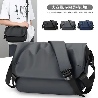 Men's Large Capacity Crossbody Bag Cover Trolley Travel