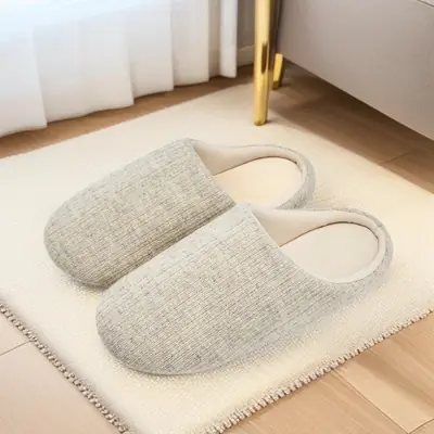 Brown Wool Slippers for Men Women 2025 Spring Fall