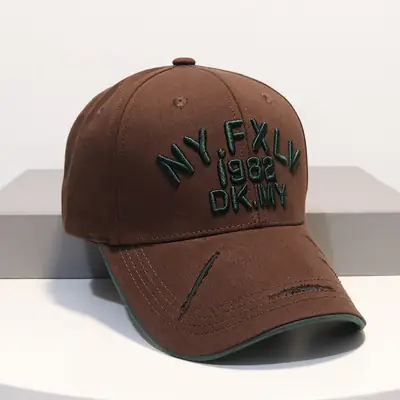 Men's Red 1982 DK Baseball Cap with FXLL Embroidery