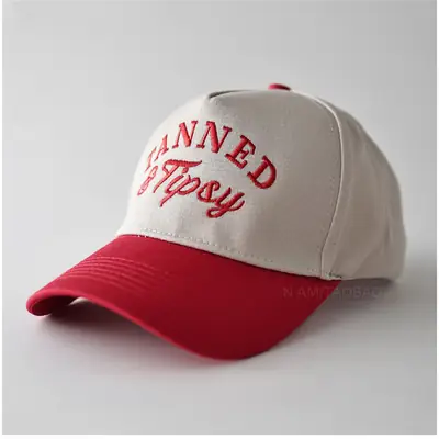 Tanned Tipy Women Cap Red White Green