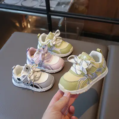 Baby Toddler Shoes 2025 Spring & Fall New Baby Shoes Boys Breathable Casual Shoes Girls Soft Sole Functional Shoes