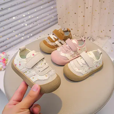 2025 New Summer Children's Baby Soft-Soled Non-Slip Running Shoes Breathable Mesh Shoes Baby Toddler Shoes Soft-Soled Baby Shoes