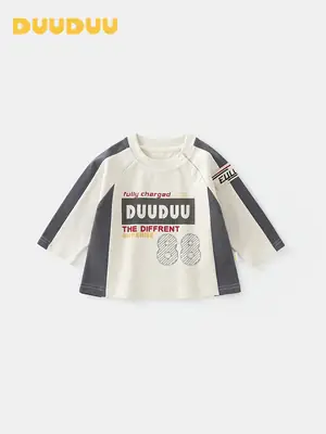 Duuduu Baby Shirt for Boys Autumn Soft Cotton 2025