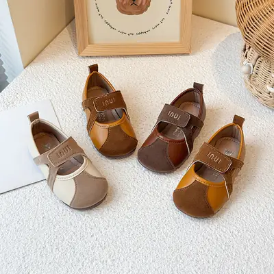 Children's Fashion Shoes 2025 Summer Baby Toddler Shoes Girls Sports Shoes Kidsren's Moral Training Boys Leather Shoes