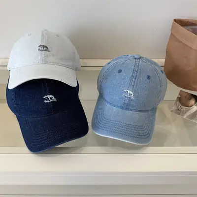 New Denim Washed Baseball Caps Large Circumference