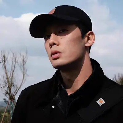 Men's Black Carhartt Washed Baseball Cap