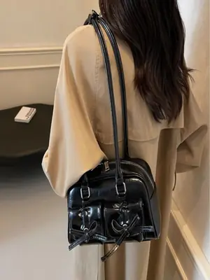 Black High-Looking Crossbody Bag for Women