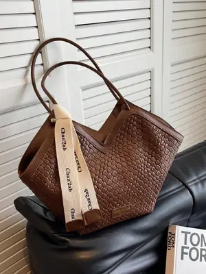 Retro Cross-Border Armpit Bag Women Brown 2025