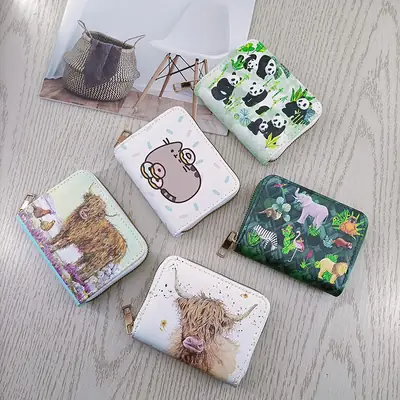 New Korean Style Women's Wallet with Sheep Design