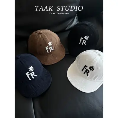 Black FR Logo Baseball Cap for Women
